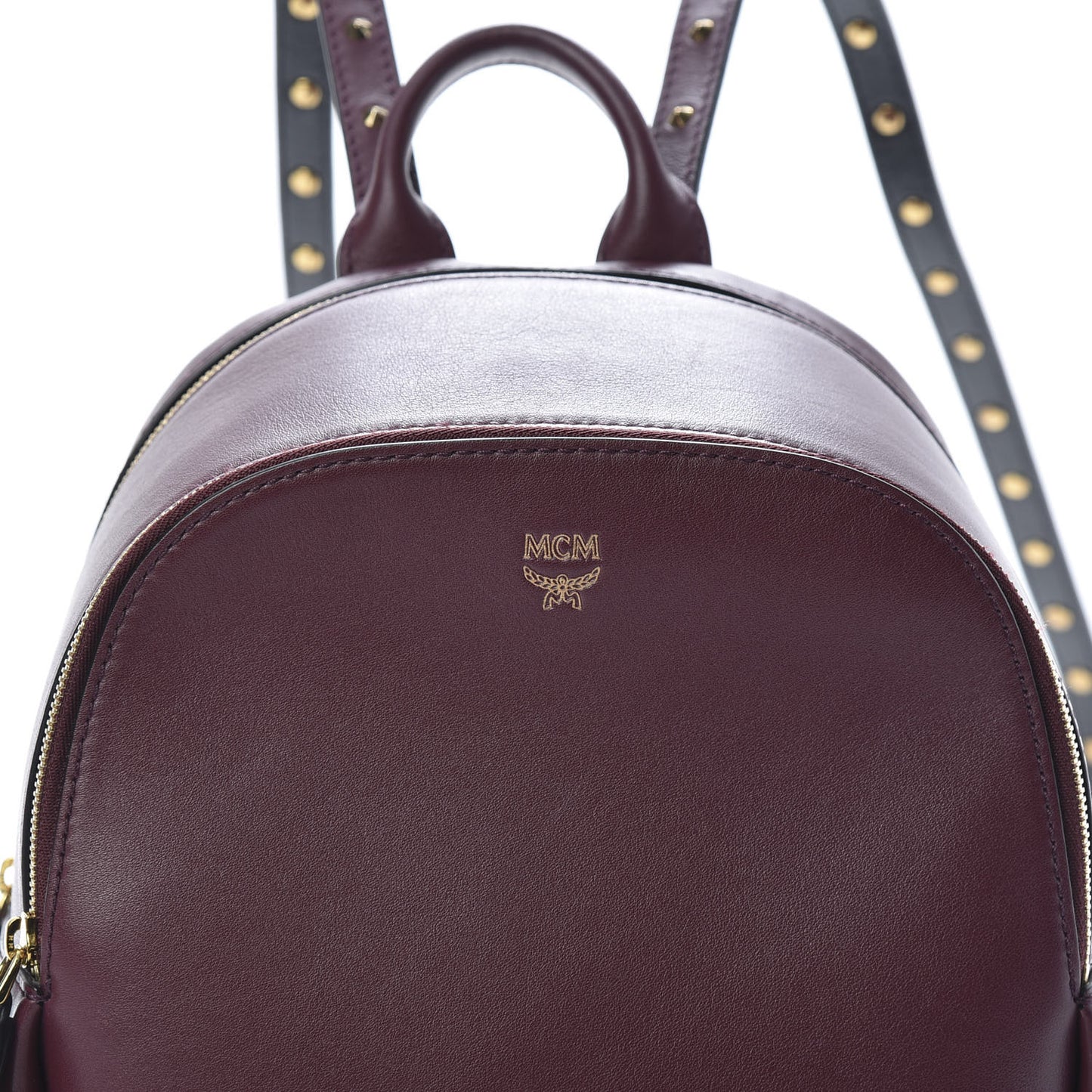 Calfskin Mini Duchess Polke Studs Backpack Mystic Purple