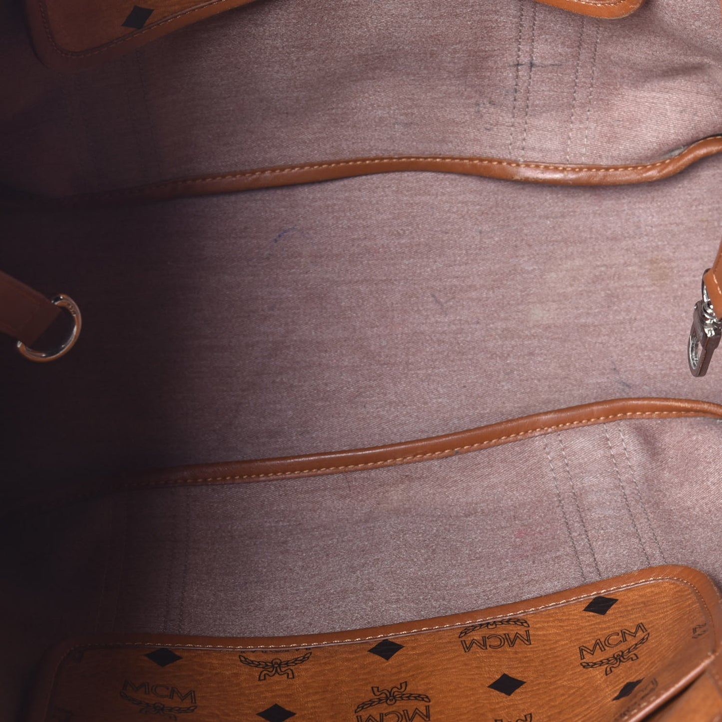 Visetos Shopping Tote Cognac
