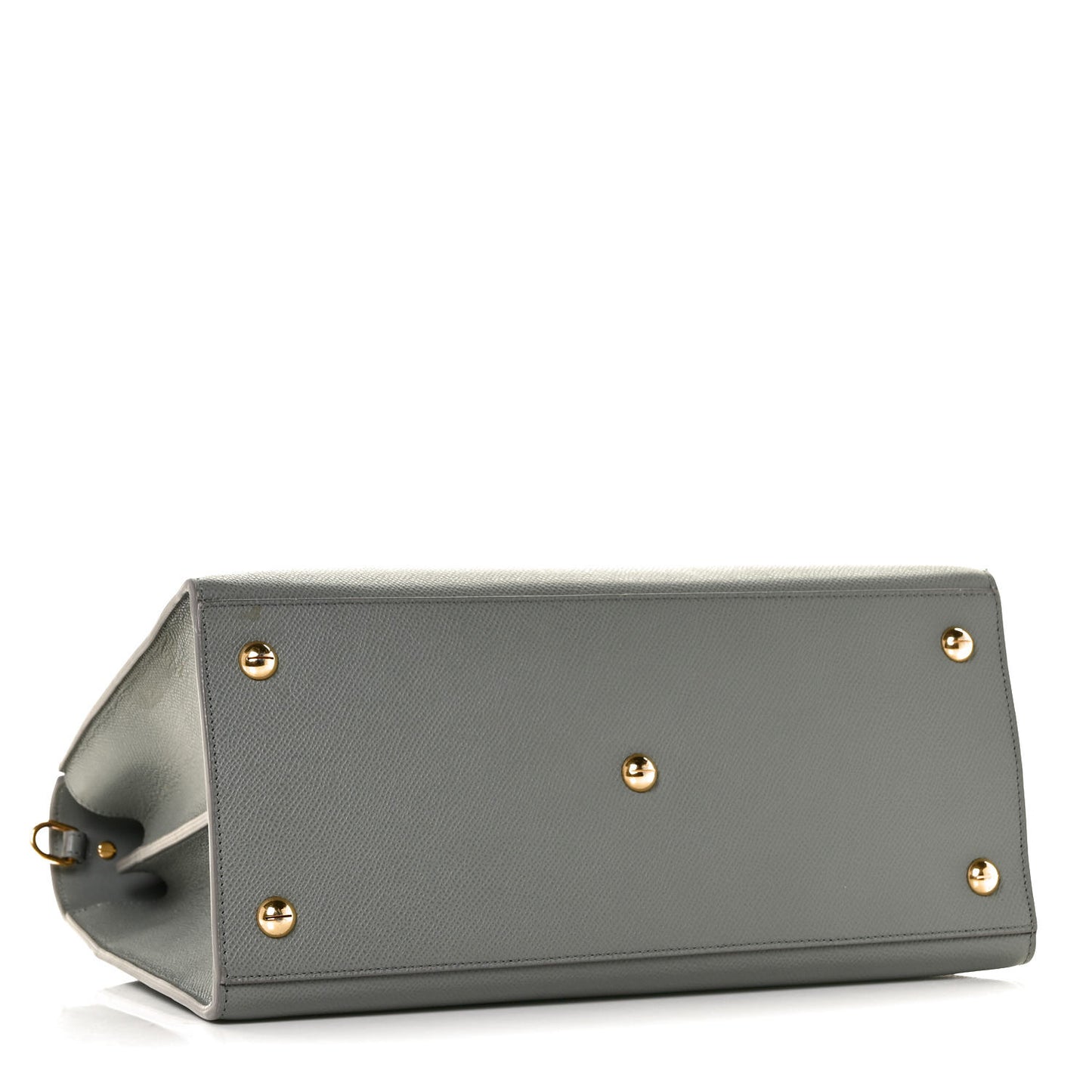 Grained Calfskin Large St. Honore Tote Grey