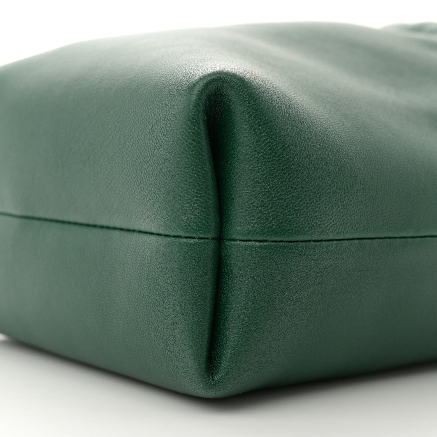 Valentino Garavani Nappa Mini Vlogo Pouf Bucket Bag Amazon Green 10 of 11