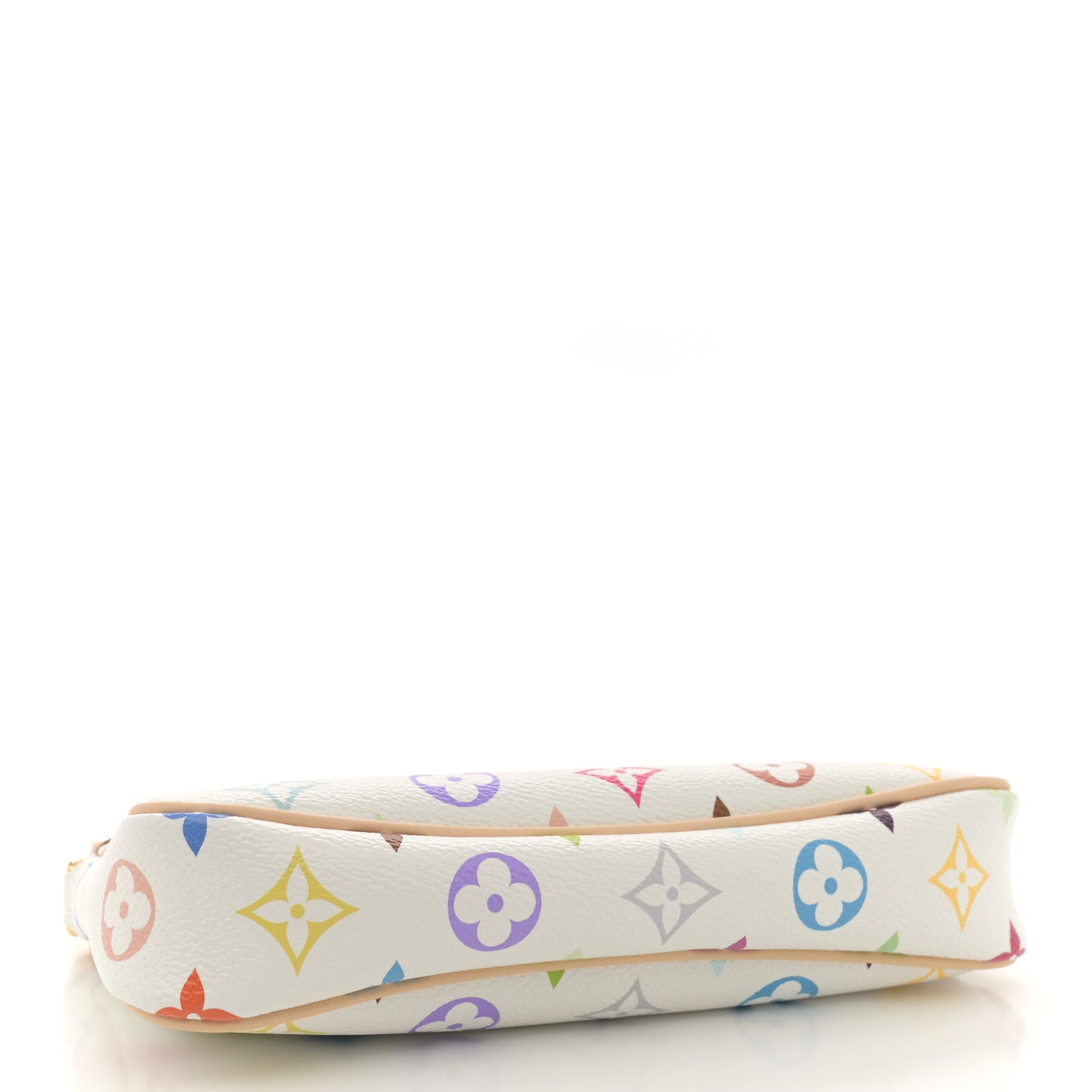 LV X TM Monogram Multicolor Pochette Accessories White