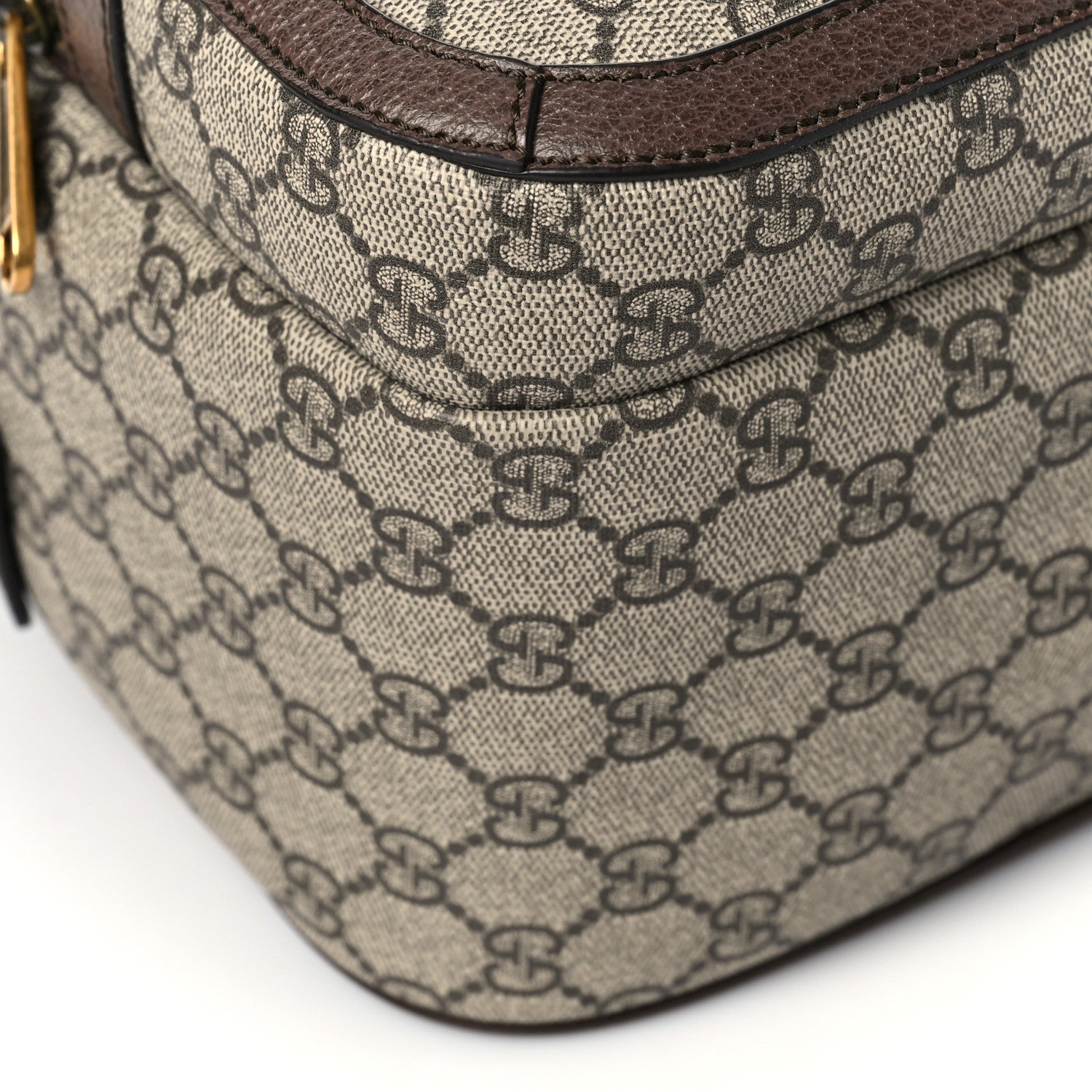 Gucci GG Supreme Monogram Medium Ophidia Day Backpack Brown 9 of 10