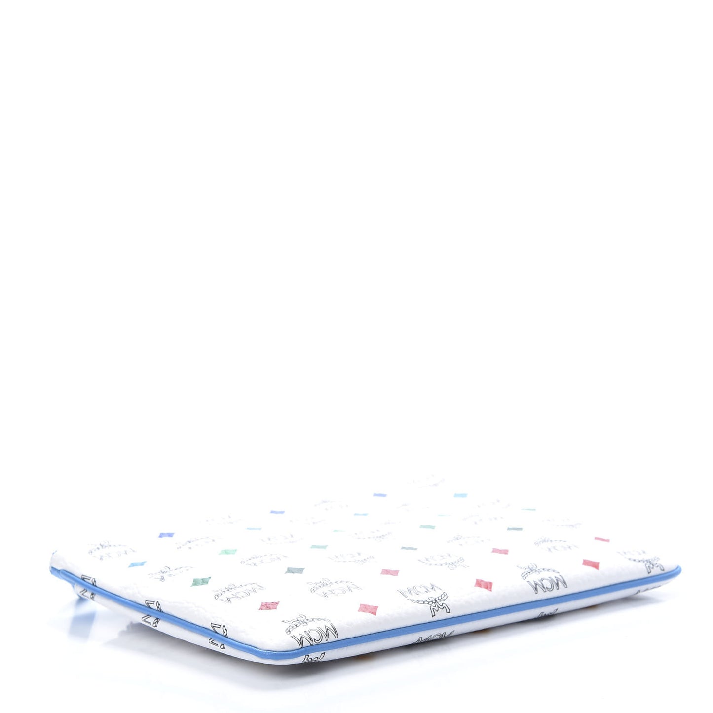 Skyoptic Visetos Medium Crossbody Pouch Spectrum Diamond White