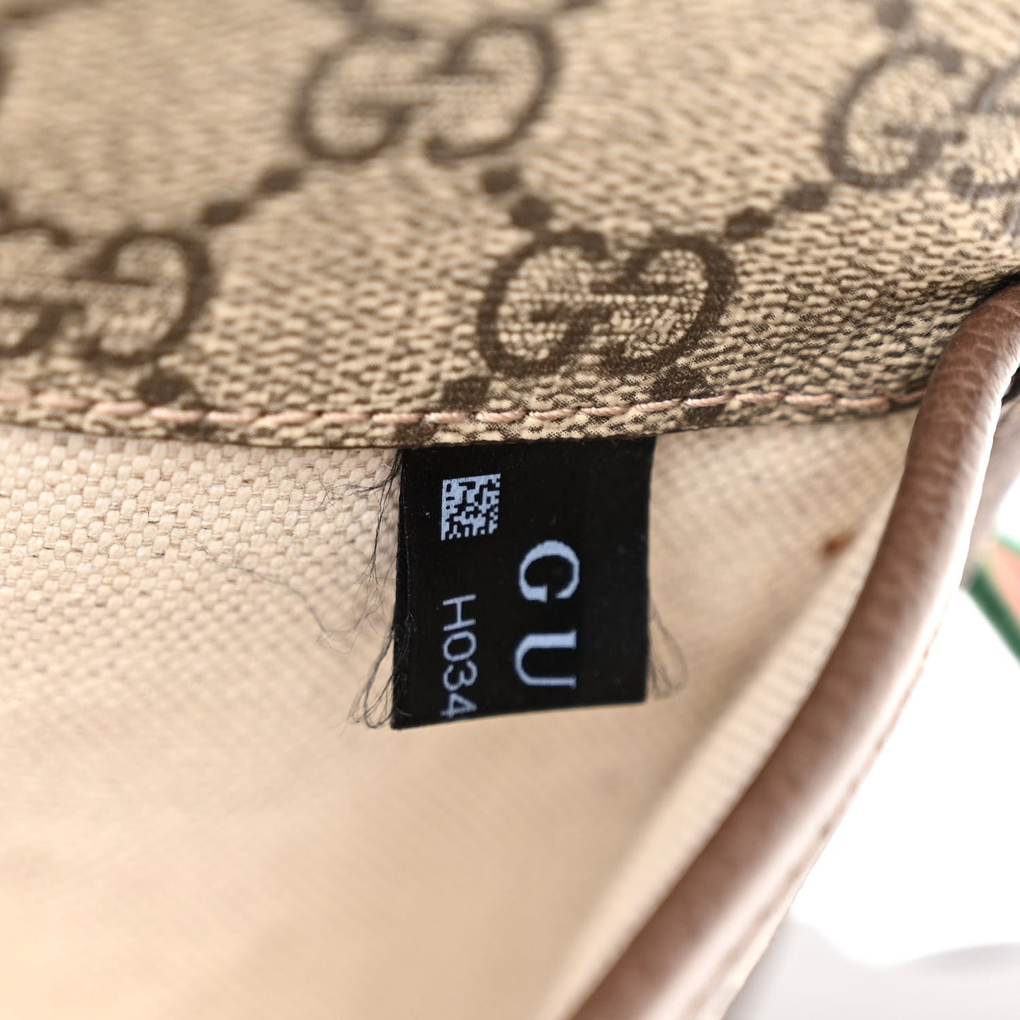 GG Supreme Monogram Neo Vintage Web Belt Bag Brown