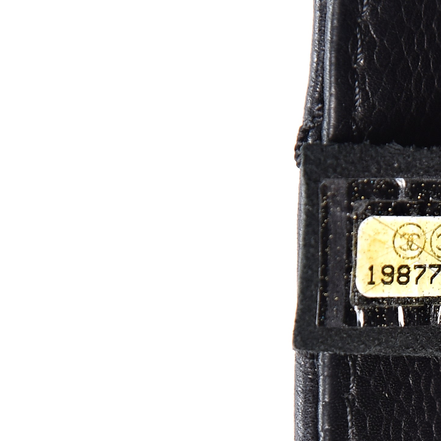 Caviar Aged Calfskin Mini Bubble Graphic Messenger Bag Black