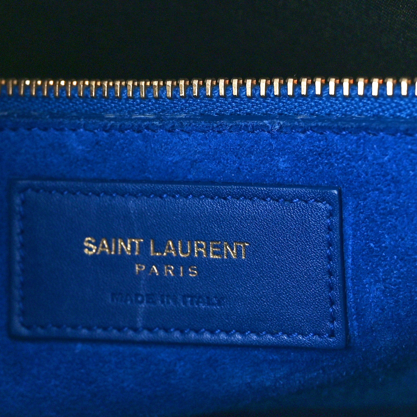 Saint Laurent Calfskin Small Sac De Jour Blue Majorelle 6 of 13