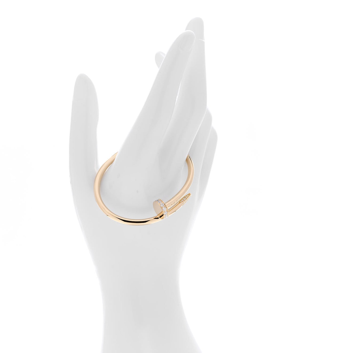 18K Yellow Gold Diamond Juste Un Clou Bracelet 15