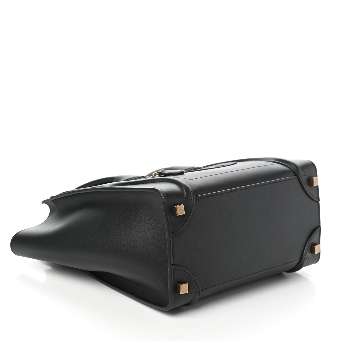 Smooth Calfskin Micro Luggage Black