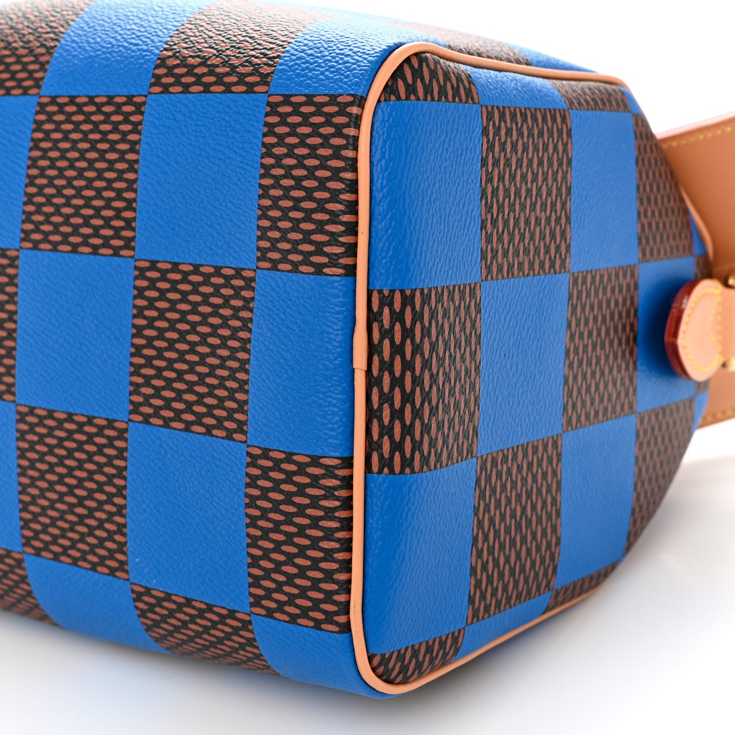 Louis Vuitton Damier Pop Speedy Bandouliere 25 Blue 10 of 10