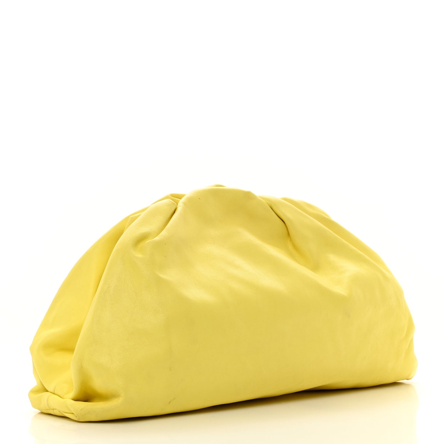 Smooth Butter Calf The Pouch Oversized Clutch Sherbert