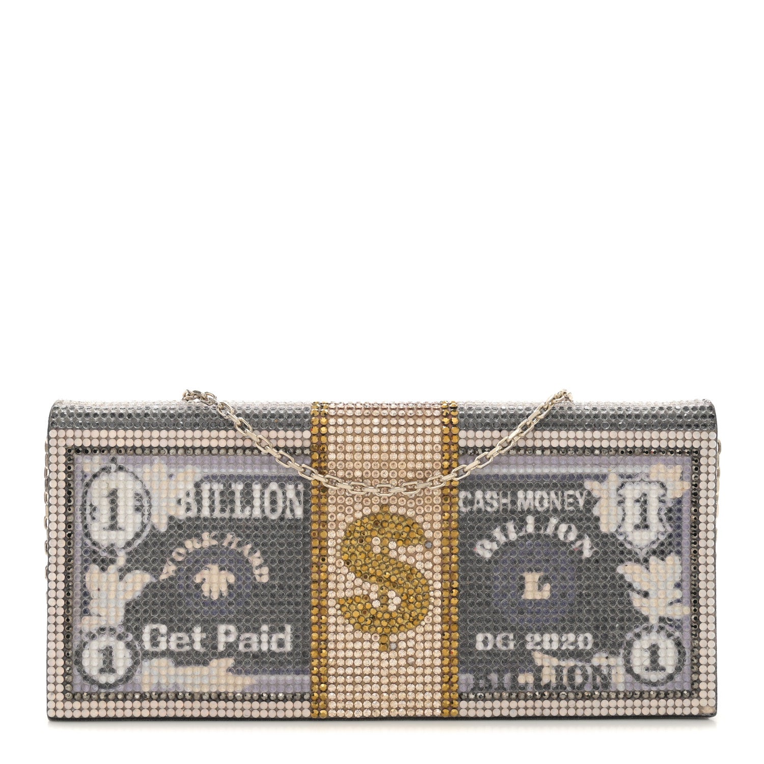 Judith Leiber Crystal Billions Envelope Clutch 1 of 12