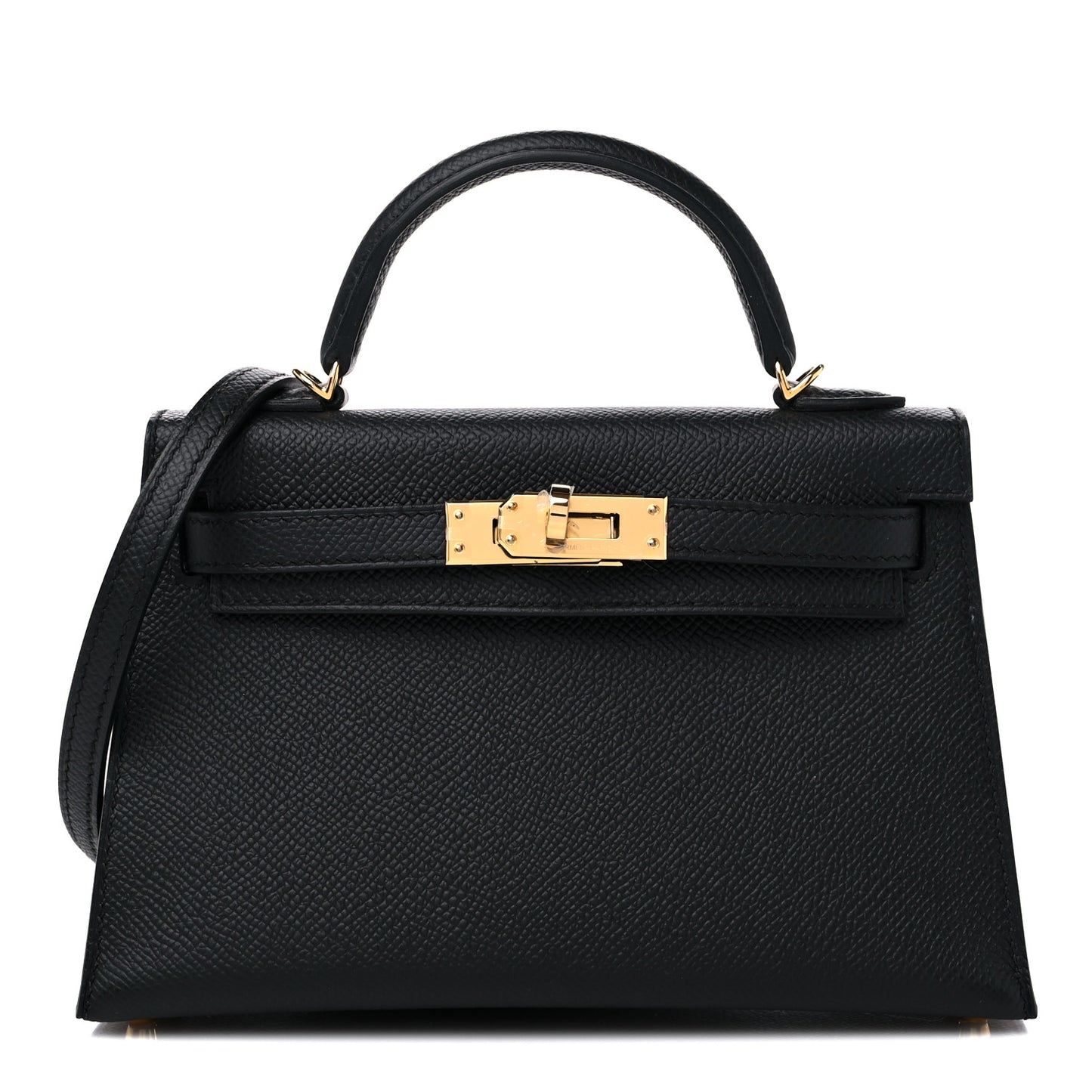 Epsom Mini Kelly Sellier 20 Black