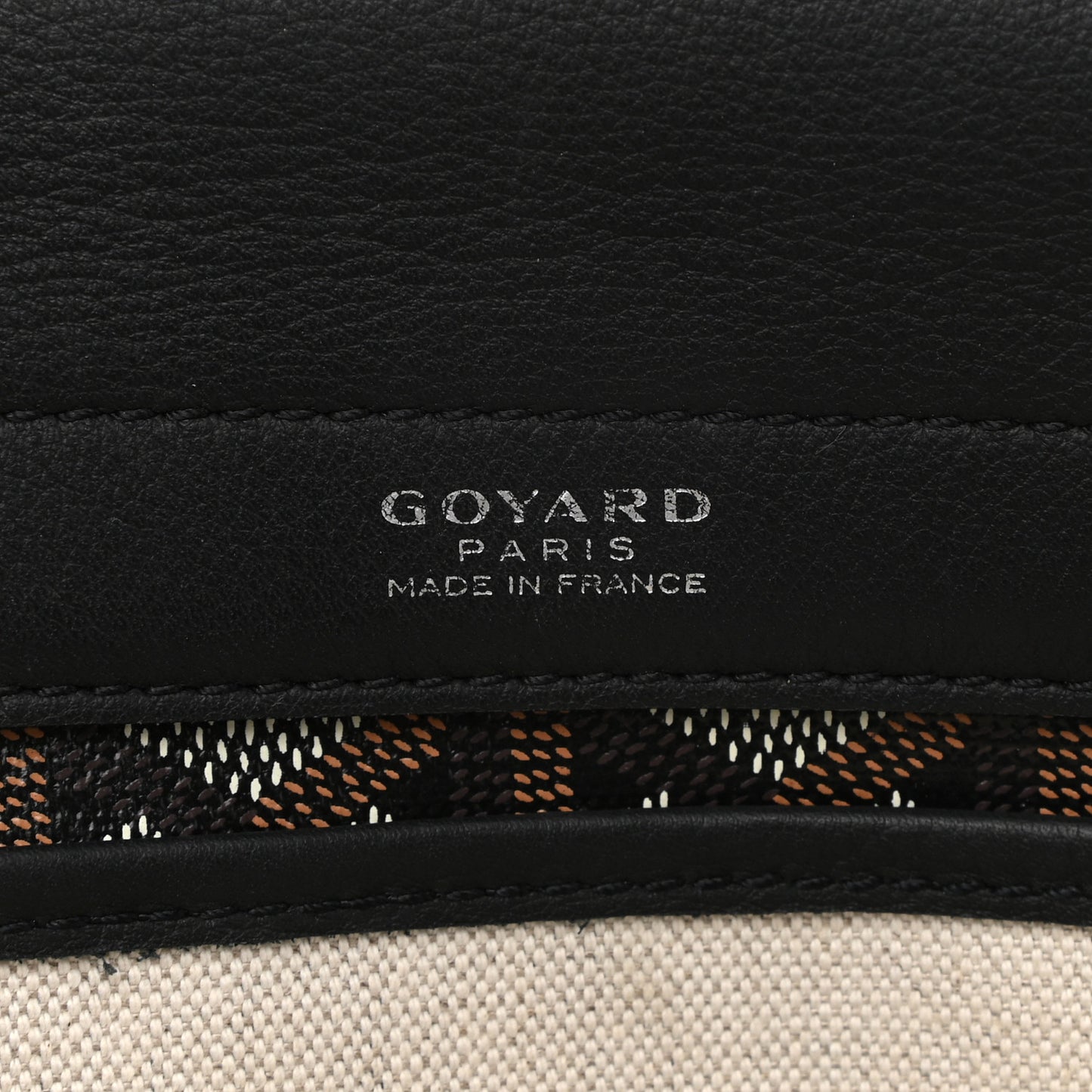 Goyardine Rouette PM Black