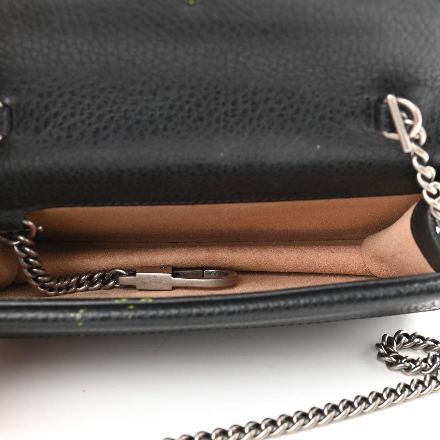 Calfskin Super Mini Dionysus Shoulder Bag Black