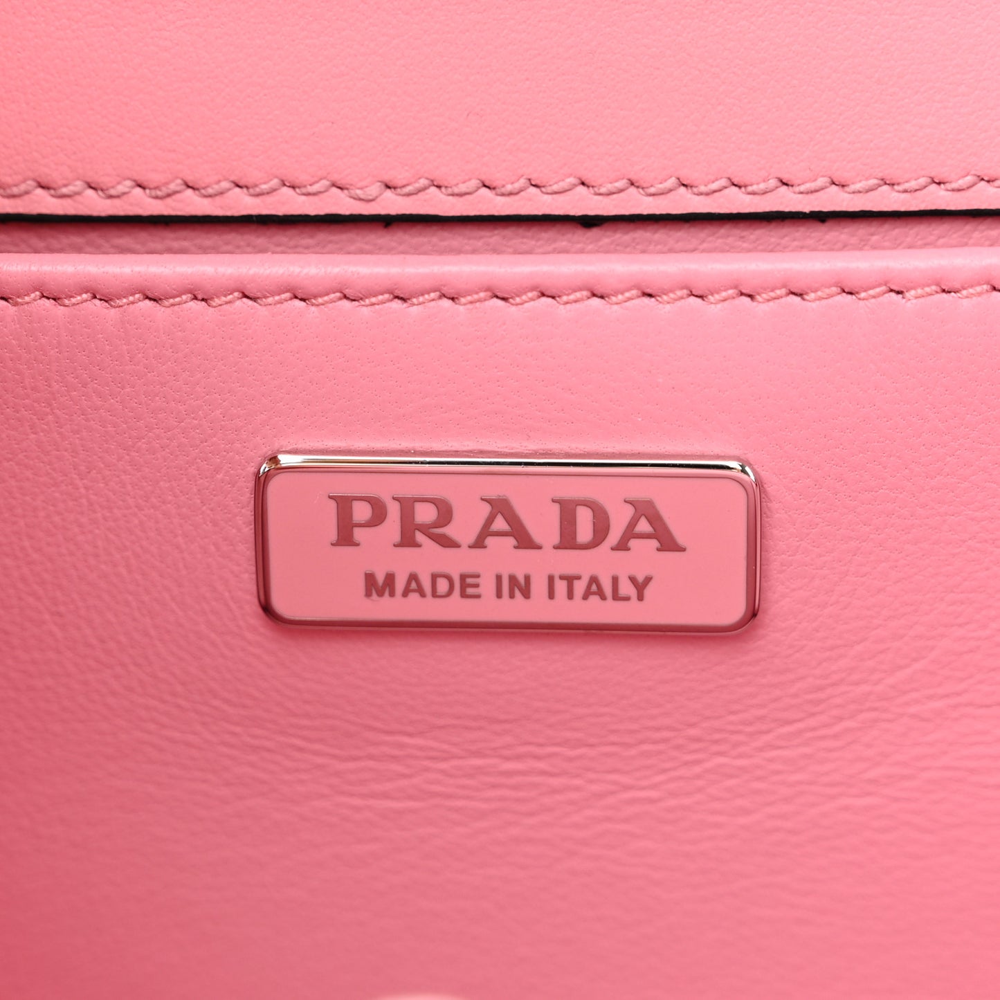 Saffiano City Calf Light Frame Bag Pink