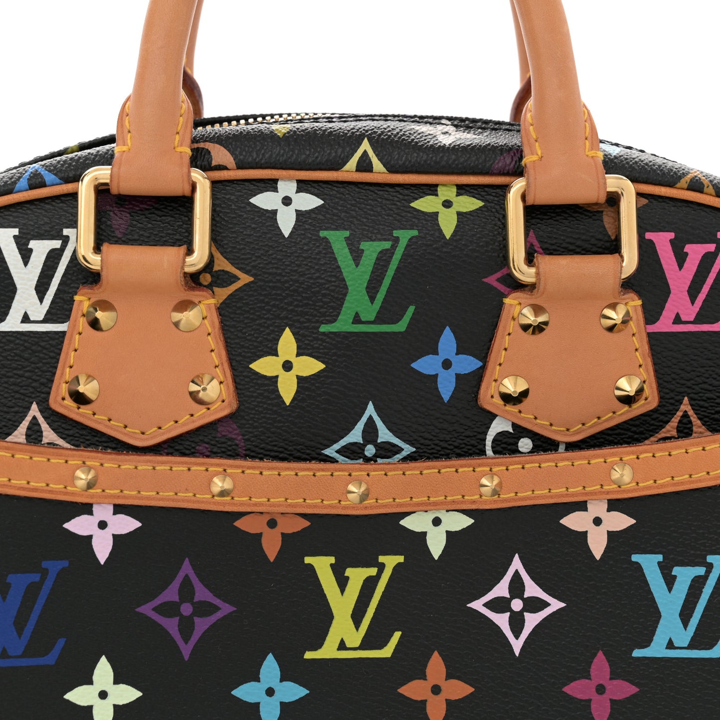 Monogram Multicolor Trouville Black