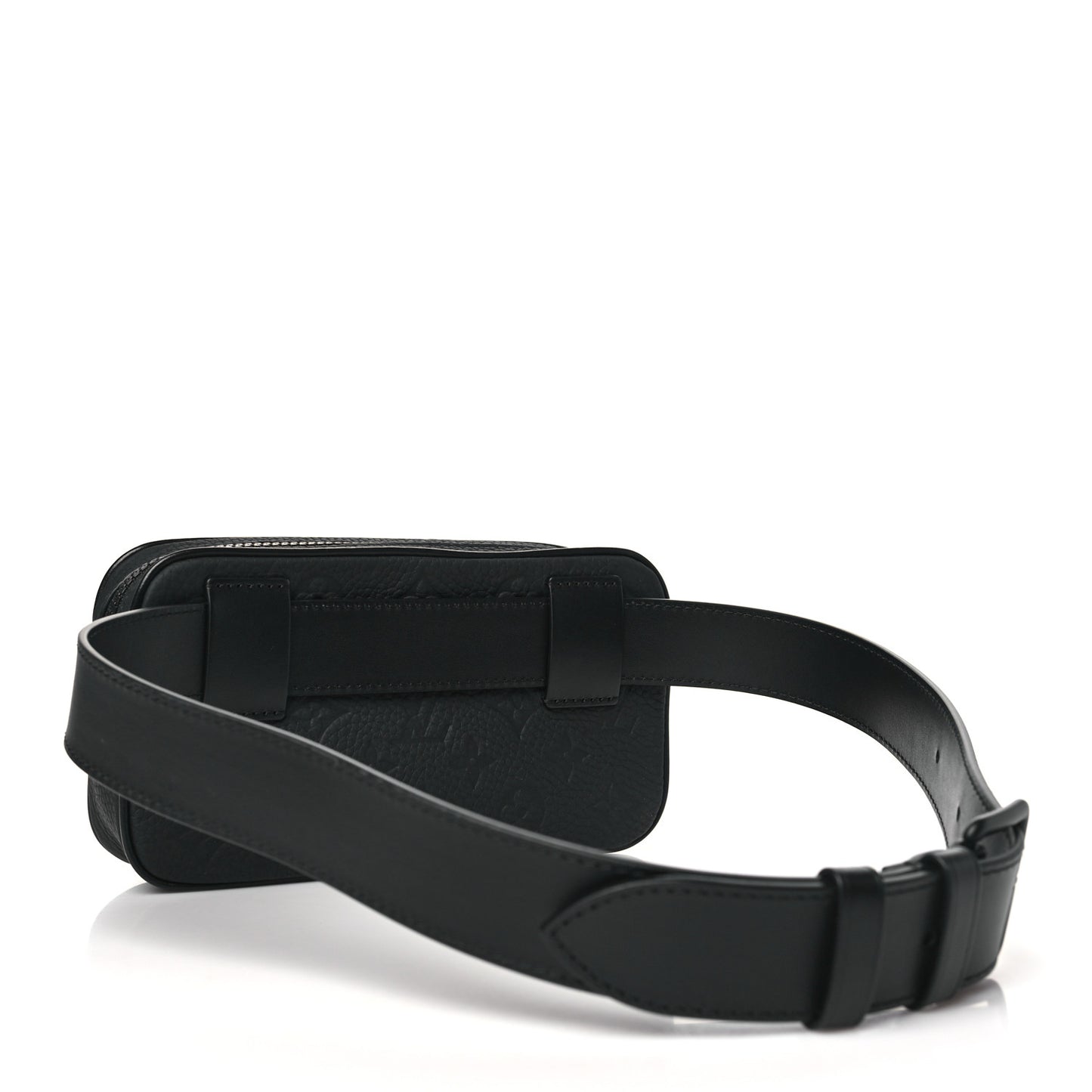 Taurillon Monogram Uniformes Solar Ray Soft Pochette Volga Belt Bag Black