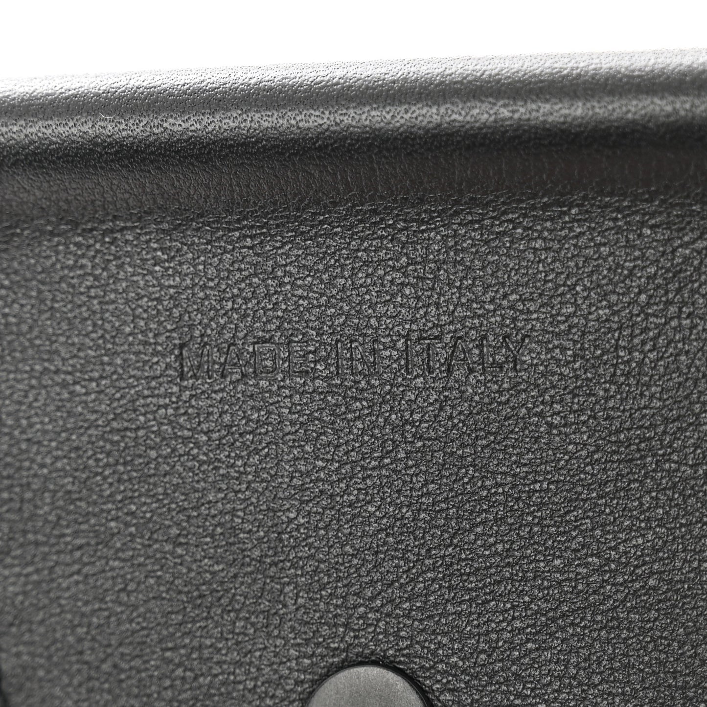 Canvas Embroidered Shoulder Strap Black Ultramatte