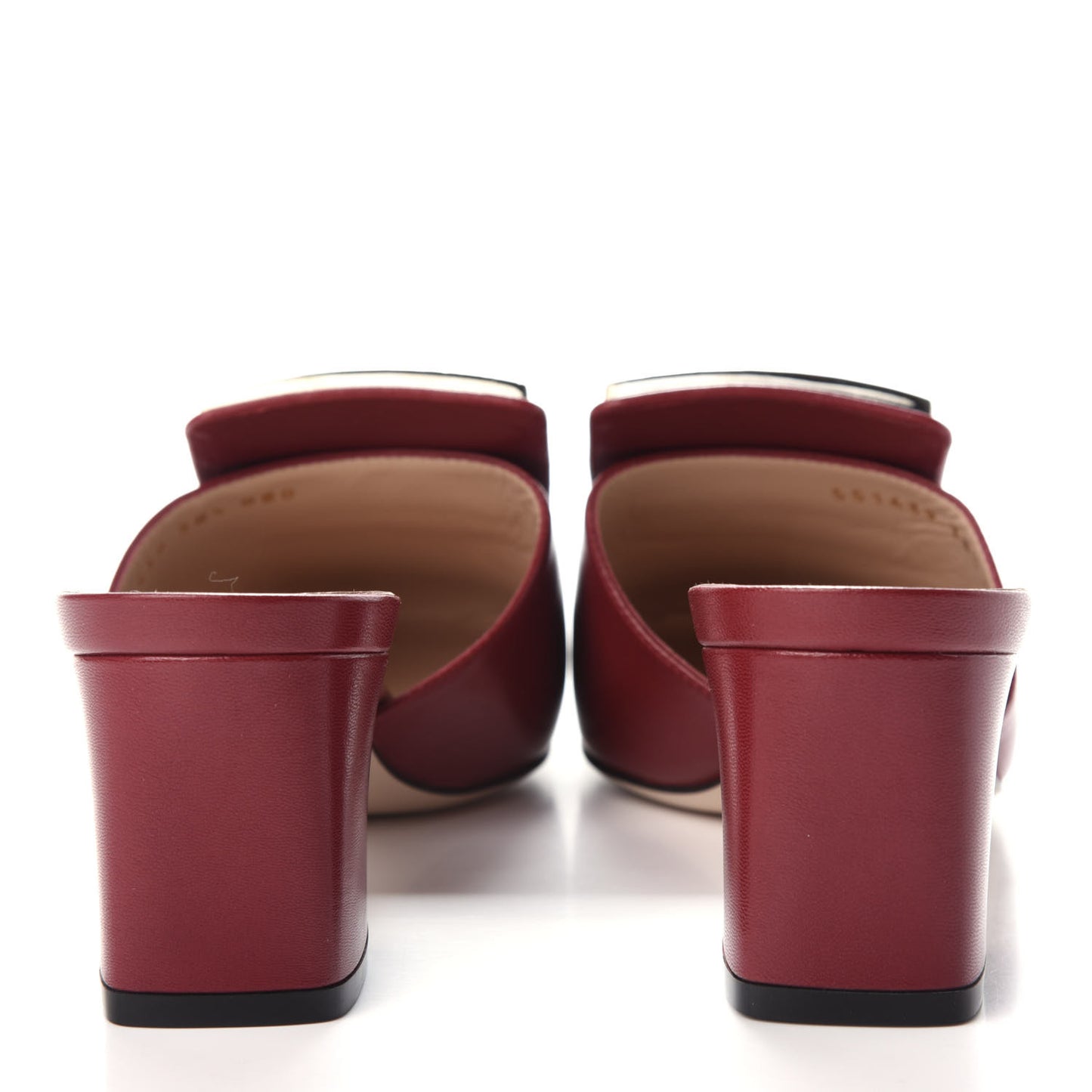 Malaga Kid Crystal Square G Madelyn Mules 38.5 Romantic Cerise