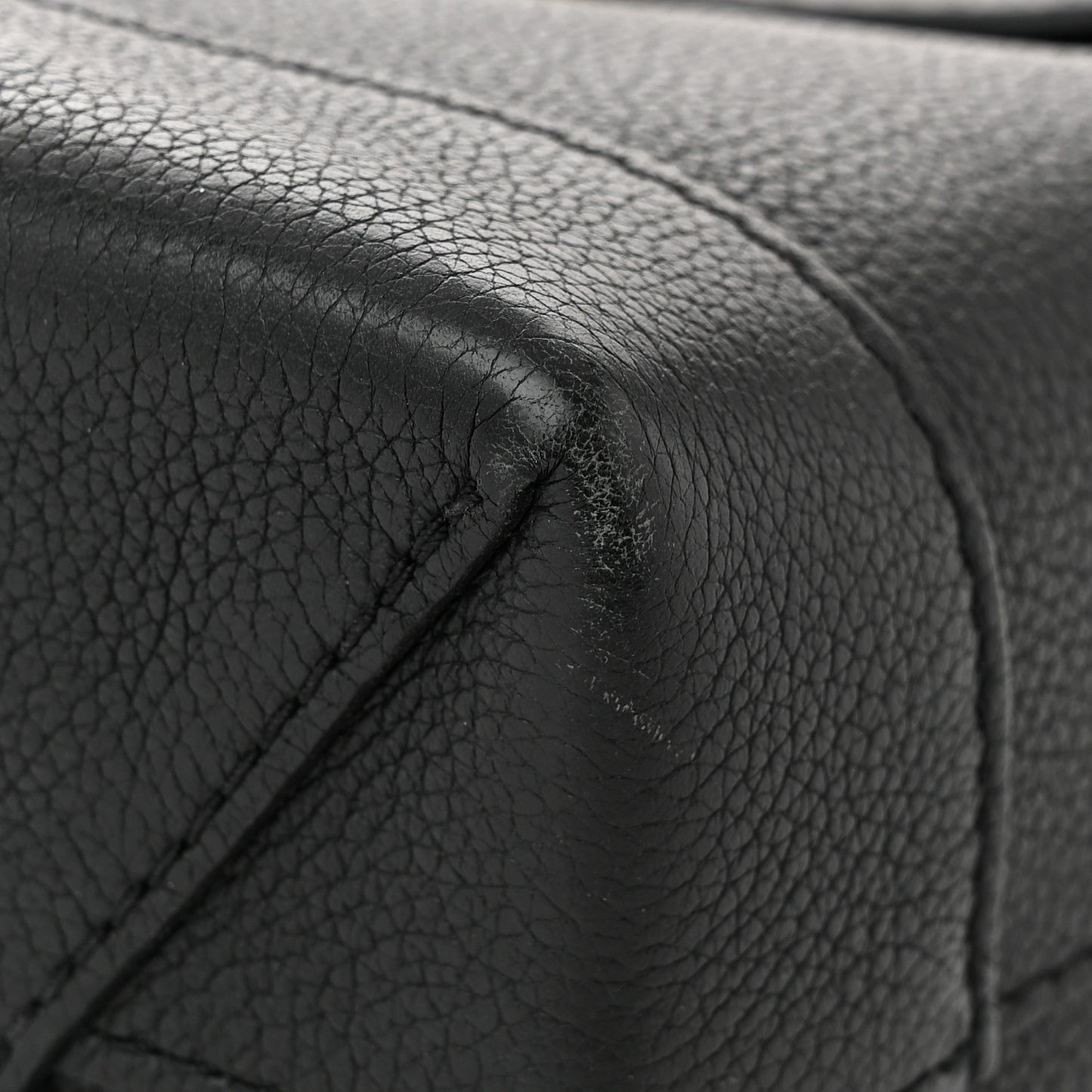 Calfskin Lockme Mini Backpack Black