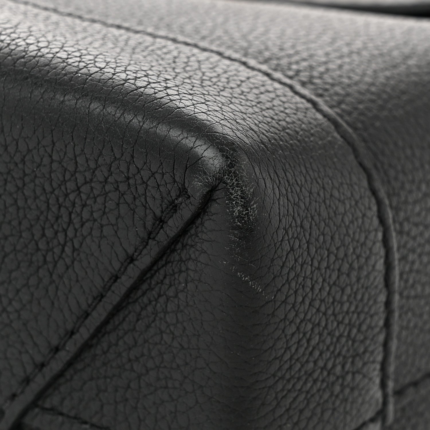 Louis Vuitton Calfskin Lockme Mini Backpack Black 11 of 11