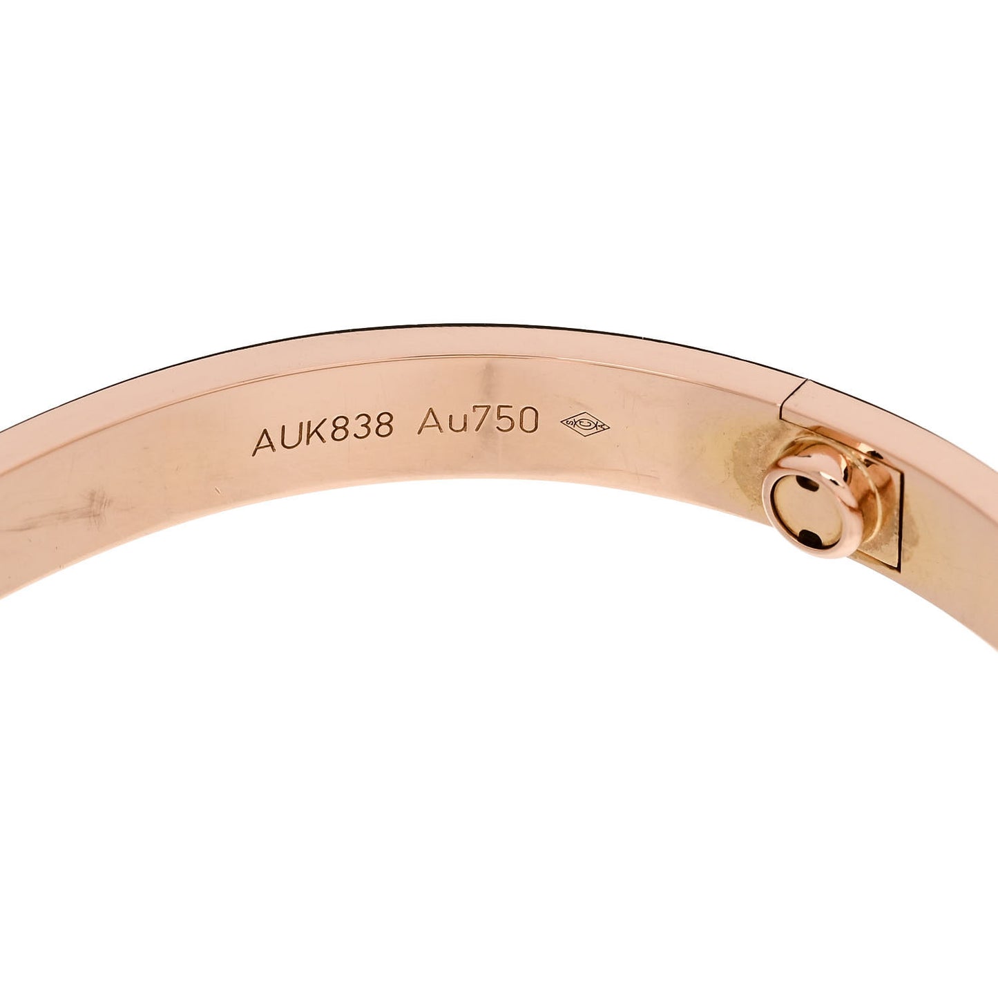 18K Rose Gold LOVE Bracelet 18