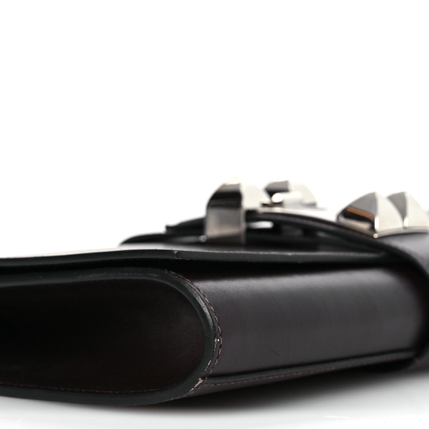 Hermes Box Medor 23 Clutch Chocolate 9 of 13