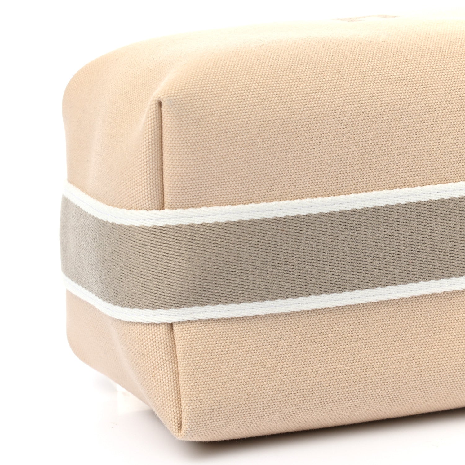 Hermes Canvas Small Bride-A-Brac Pouch Natural 6 of 9