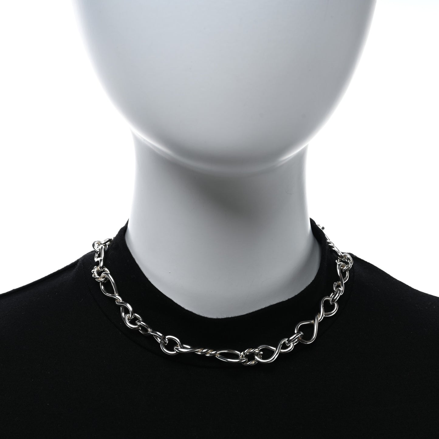 Sterling Silver Continuance Chain Necklace