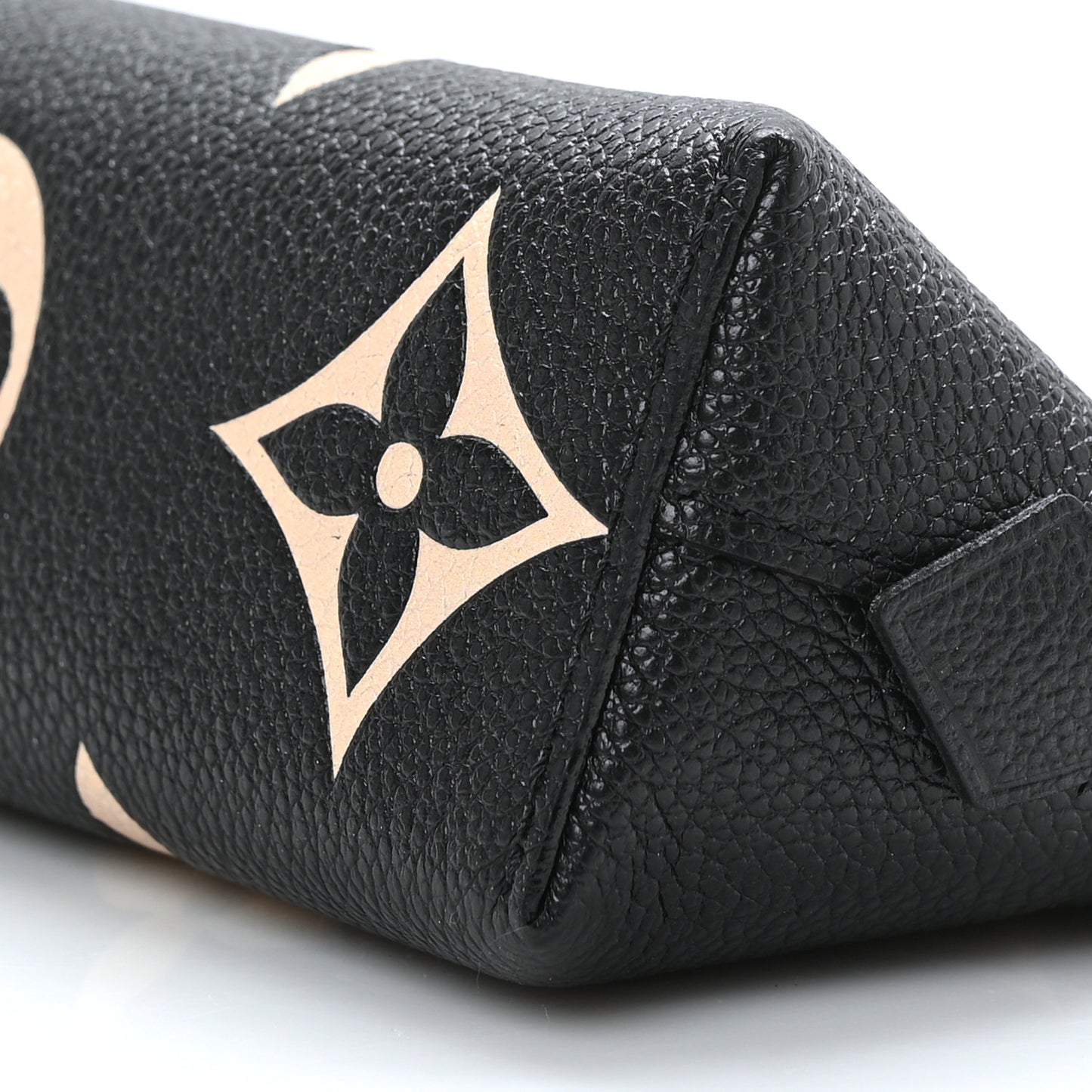 Empreinte Monogram Giant Cosmetic Pouch Black Beige