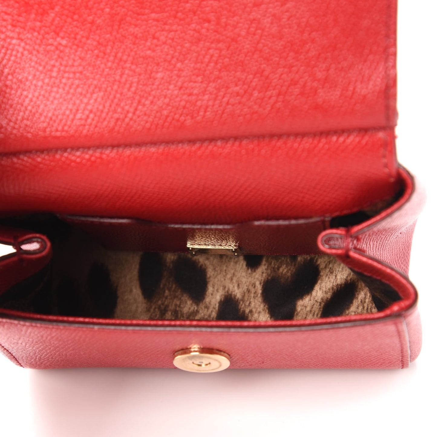 Dauphine Micro Miss Sicily Satchel Red