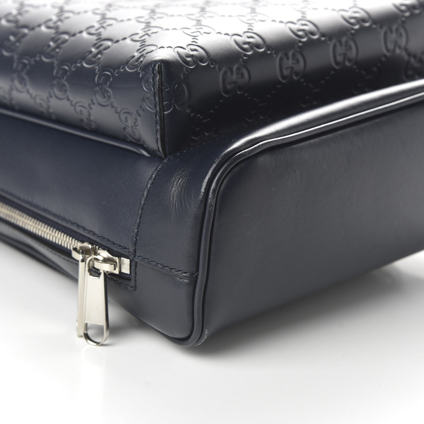 Guccissima Sling Backpack Blue