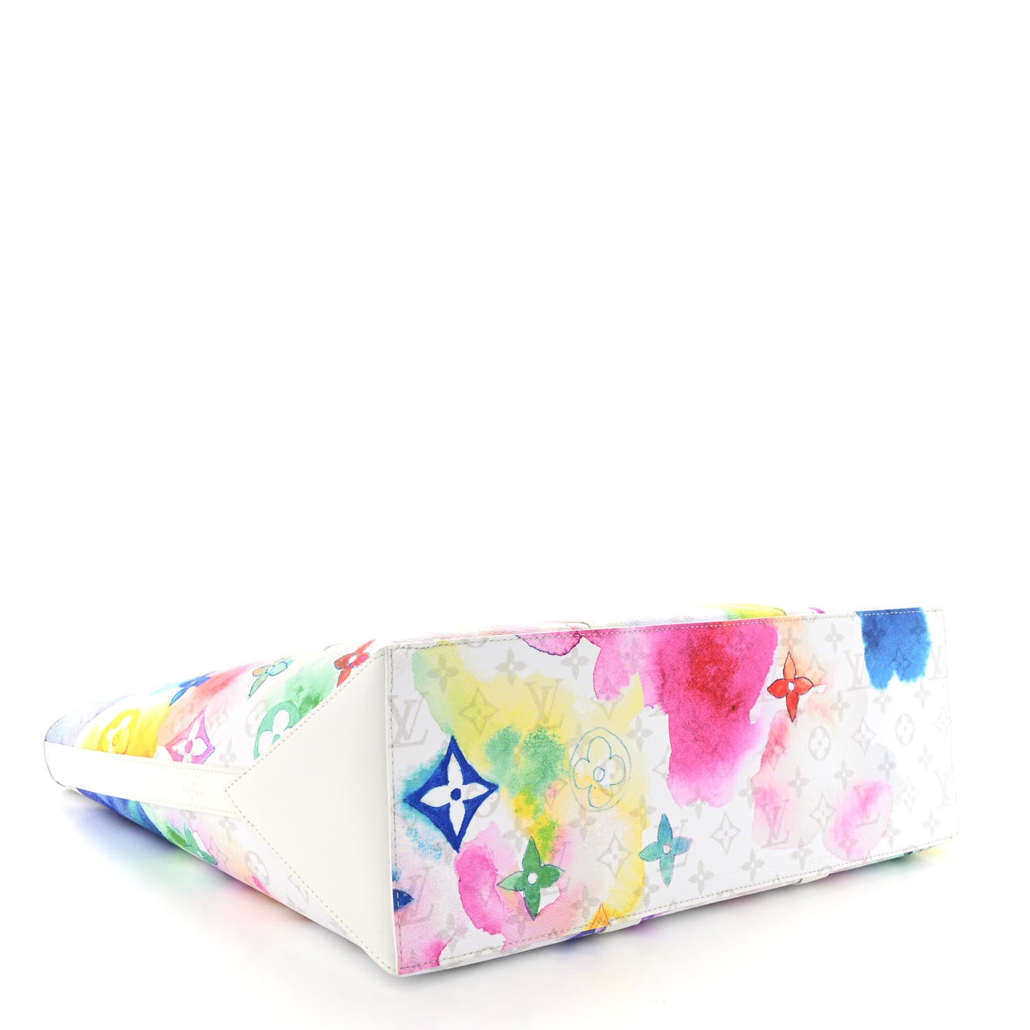 Monogram Watercolor New Tote GM Multicolor