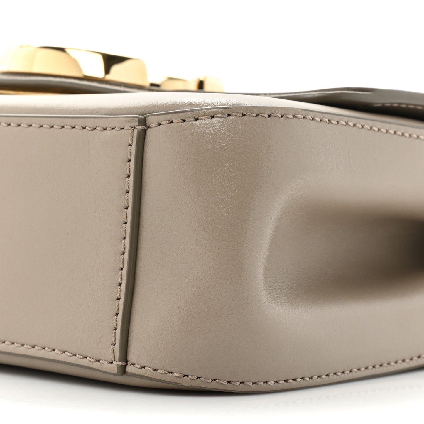Calfskin Small C Double Carry Motty Grey