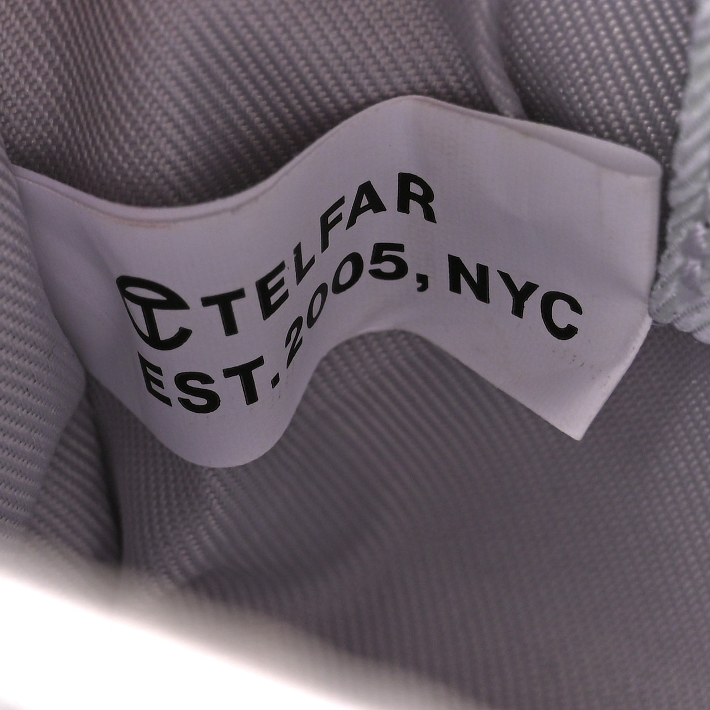 Metallic Vegan Leather Small Shopping Bag Silver