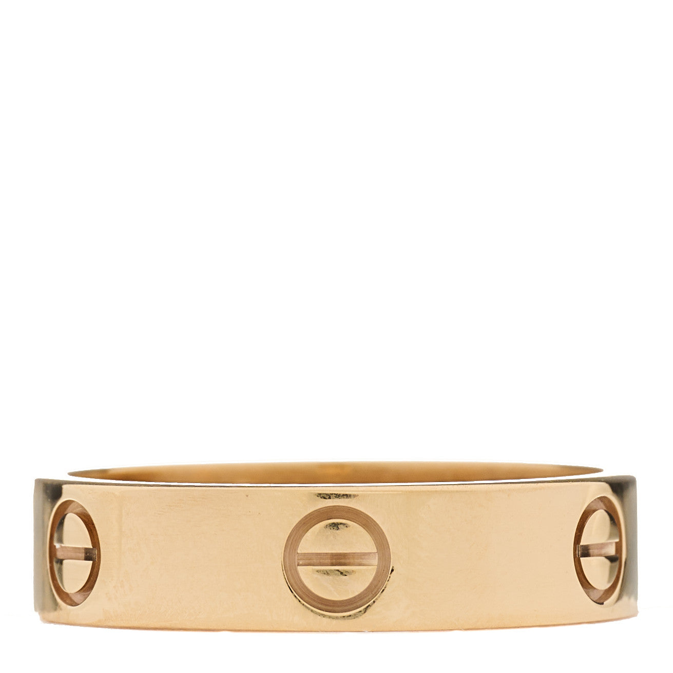 18K Yellow Gold 5.5mm LOVE Ring 64 10.75