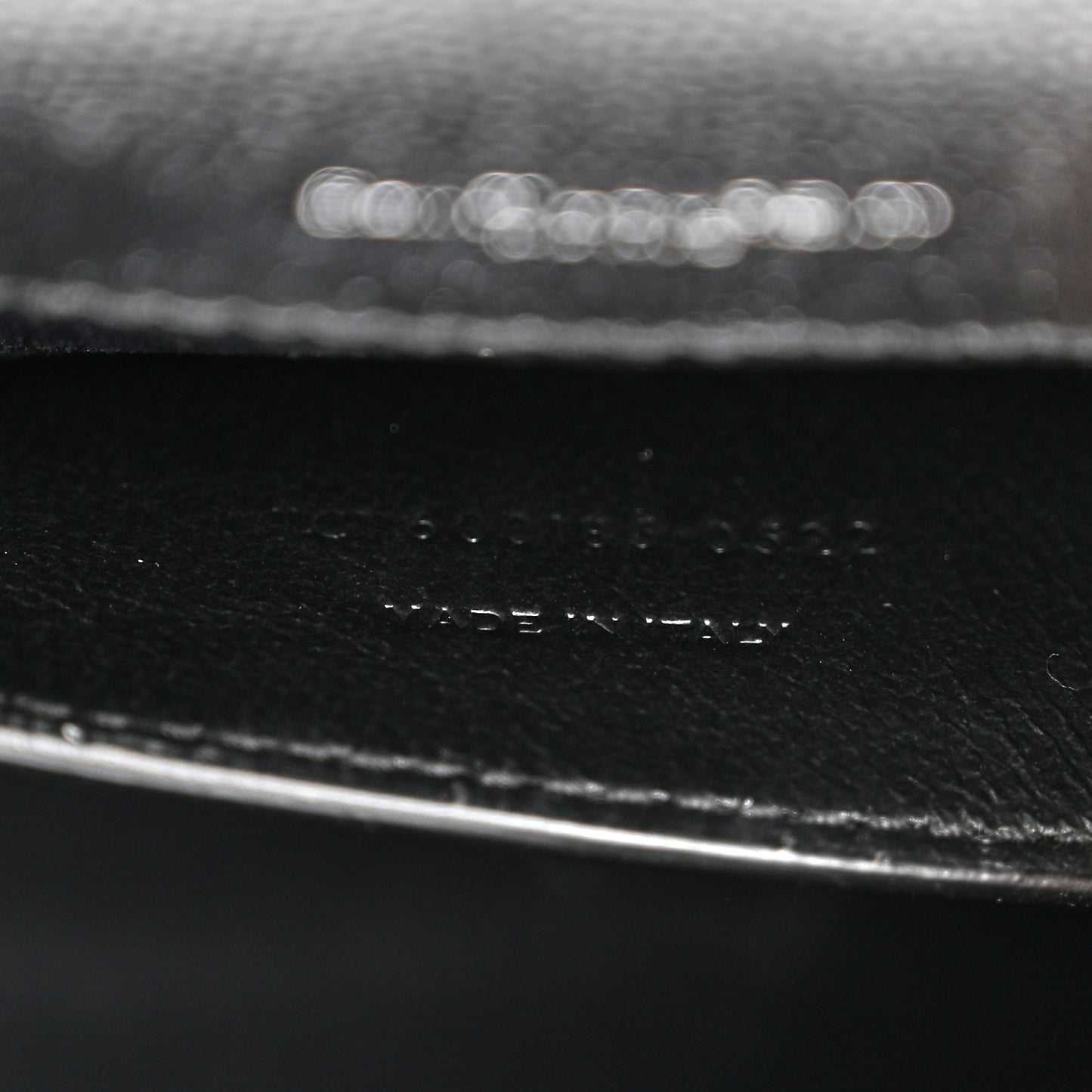 Grain De Poudre Textured Mixed Matelasse Triquilt Medium Monogram Satchel Black