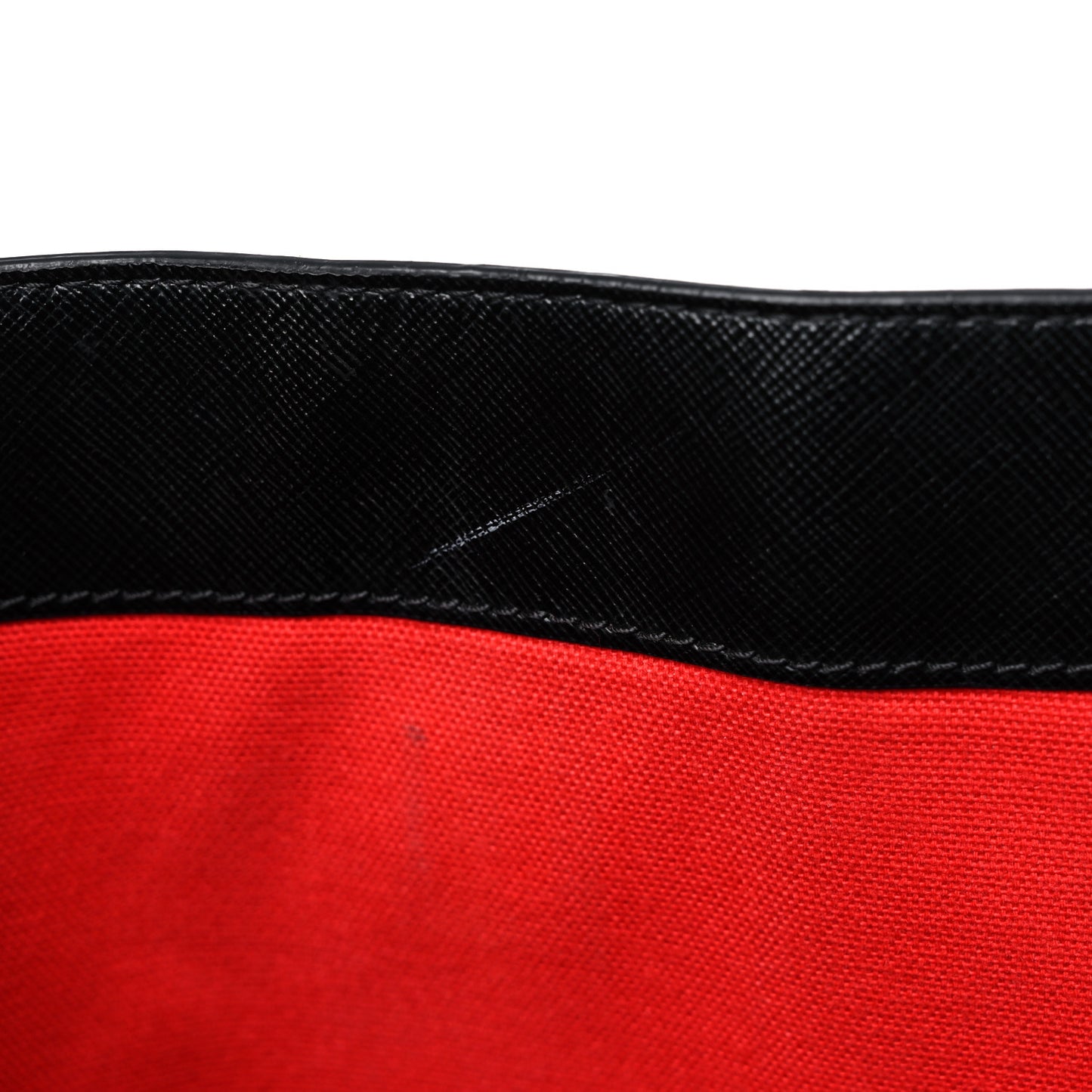 Textured Coated Canvas Medium Stargate Shopper Tote Black