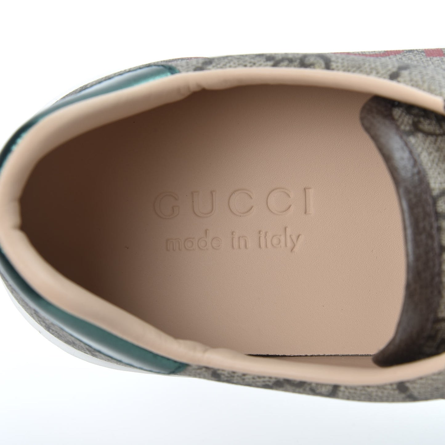 GG Supreme Monogram Boutique Mens Ace Sneakers 8