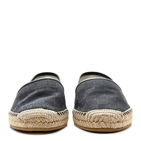Microguccissima Signature Espadrilles 37.5 Black
