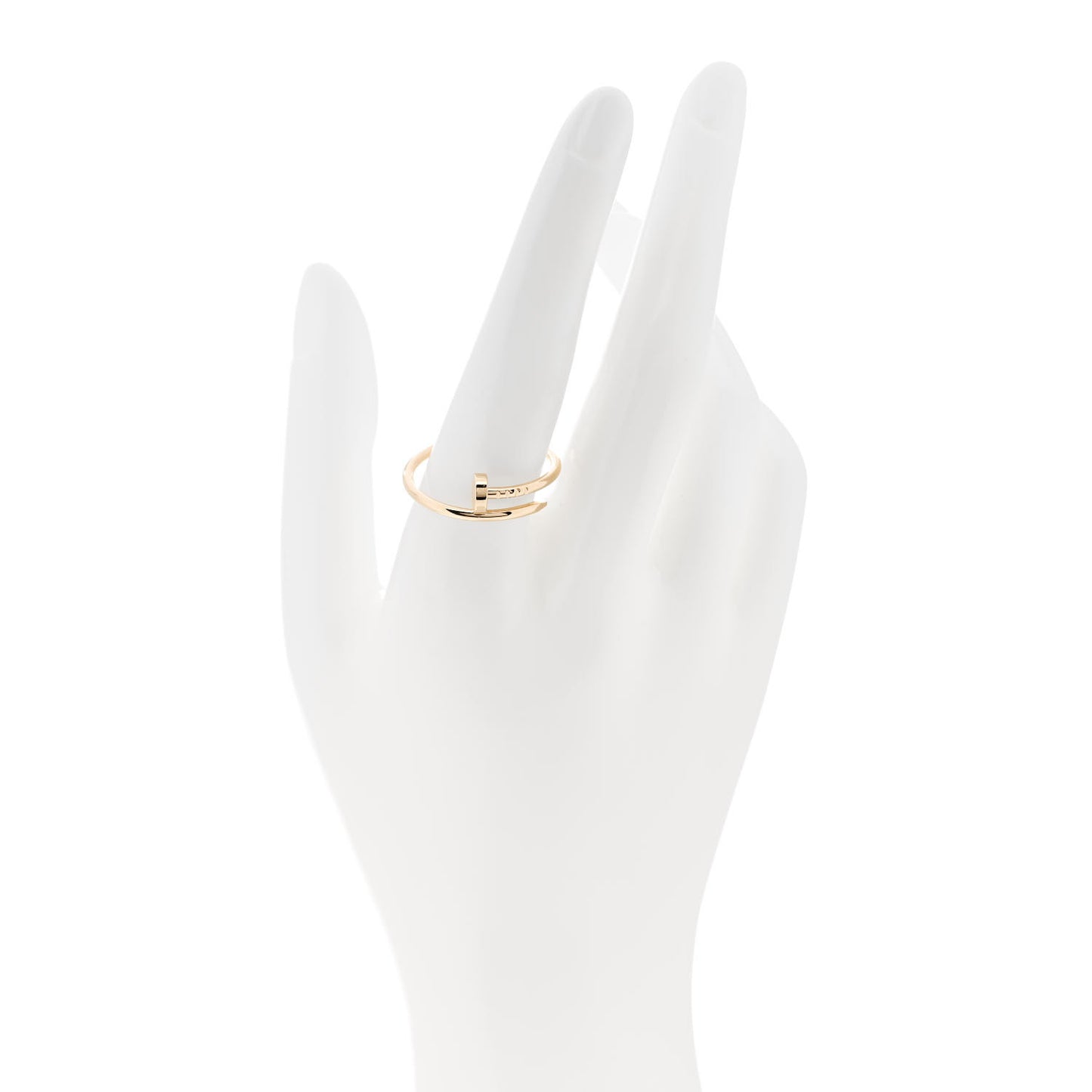 18K Yellow Gold Small Juste Un Clou Ring 62 10