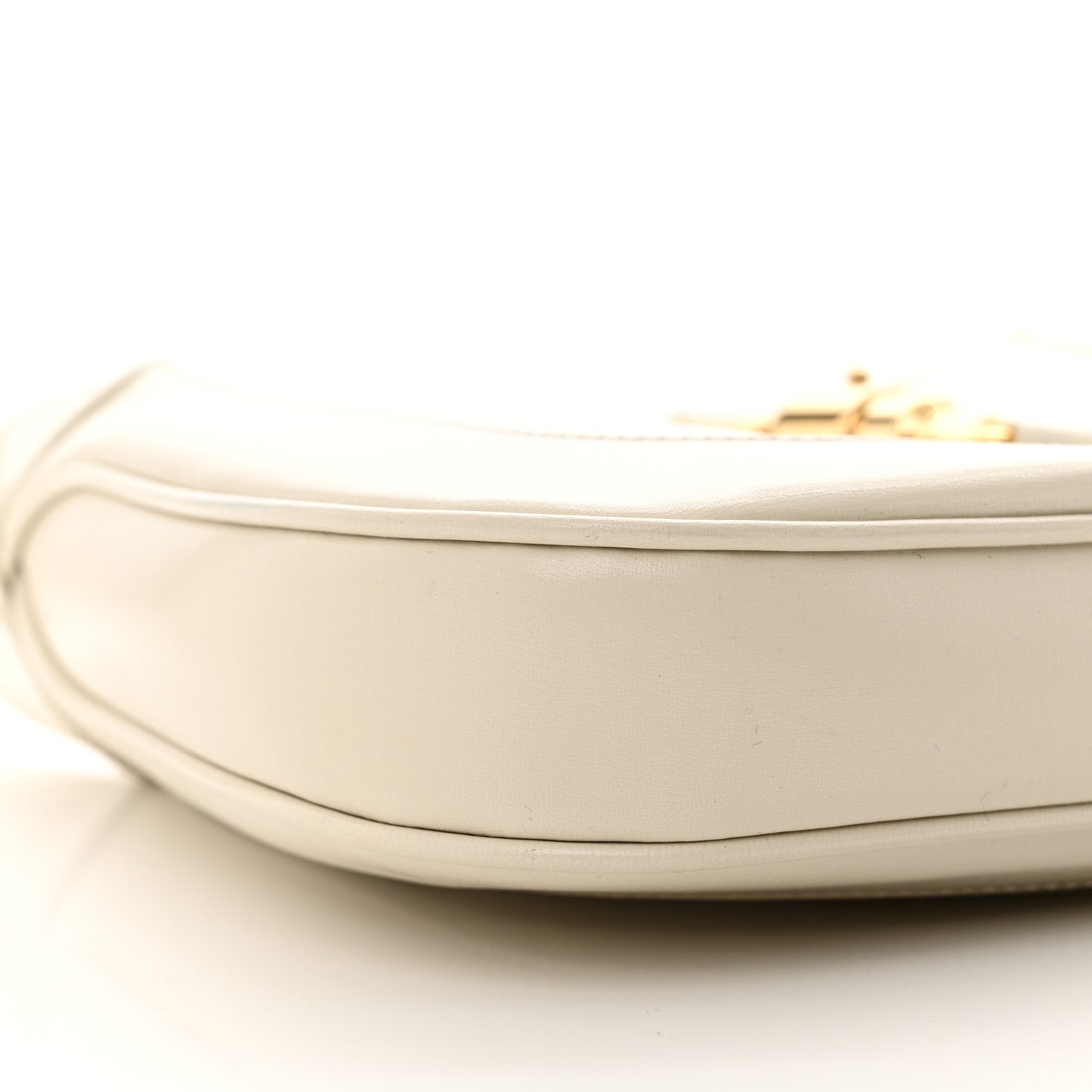 Boarded Dyana Lux Calfskin Small Jackie 1961 Hobo Mystic White