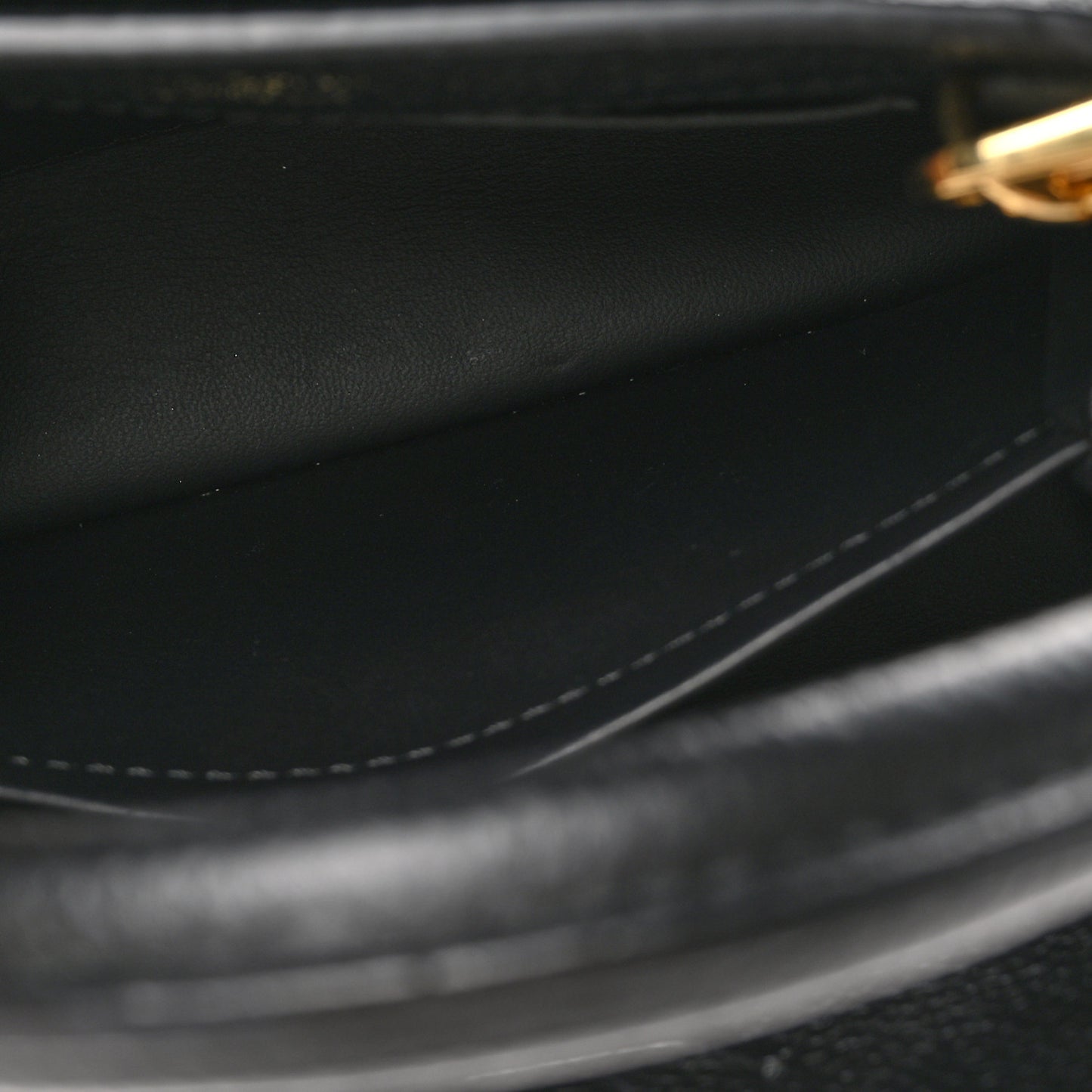 Taurillon Mini Capucines Black