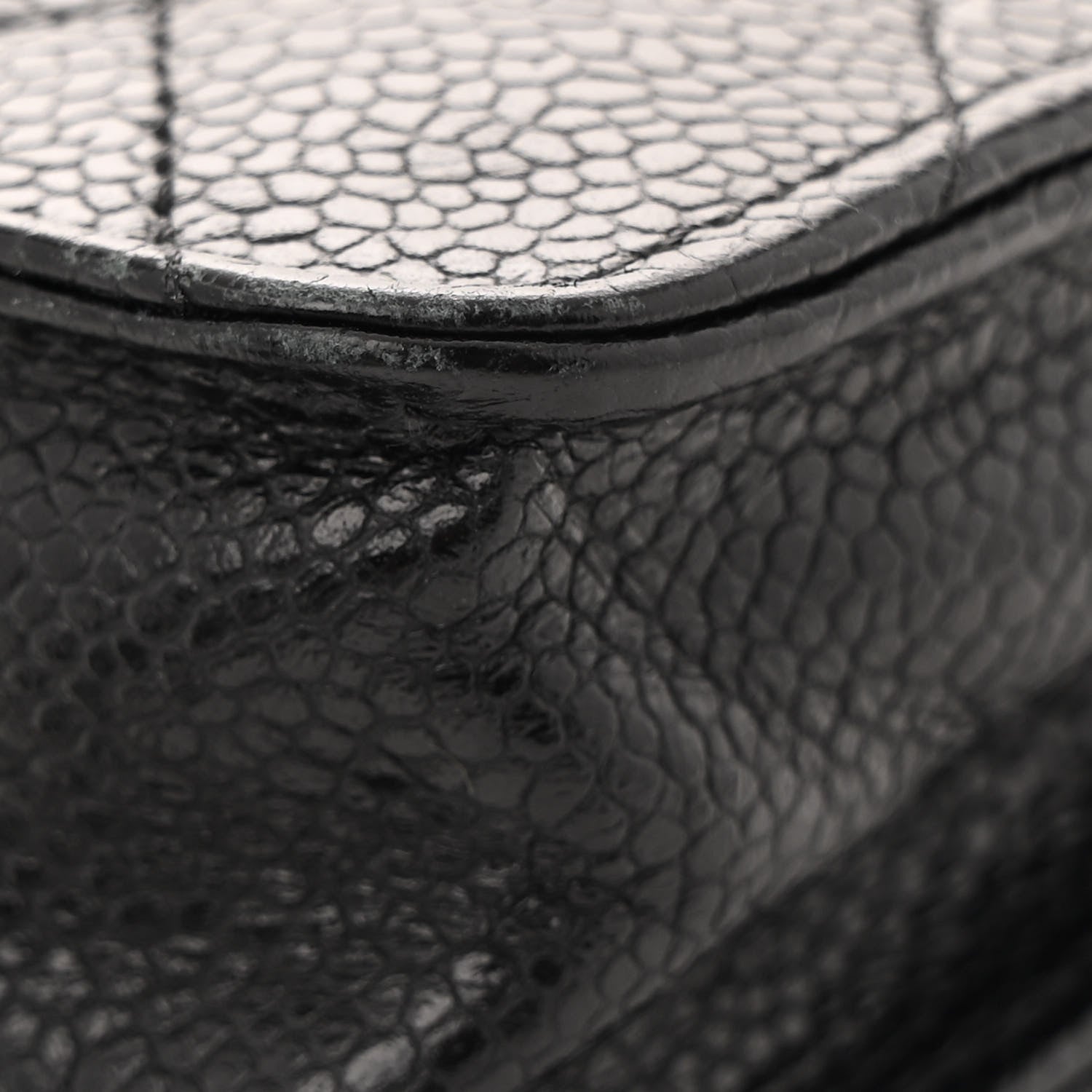 Chanel Caviar Quilted Wallet on Chain WOC Black 12 of 13