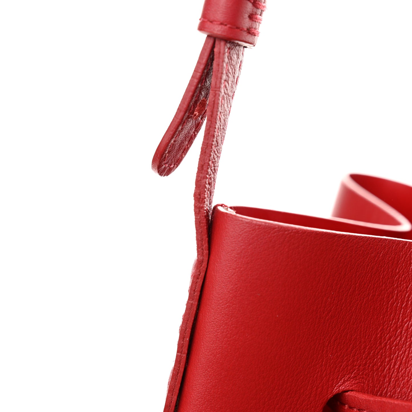 Calfskin Bucket Bag Flamma