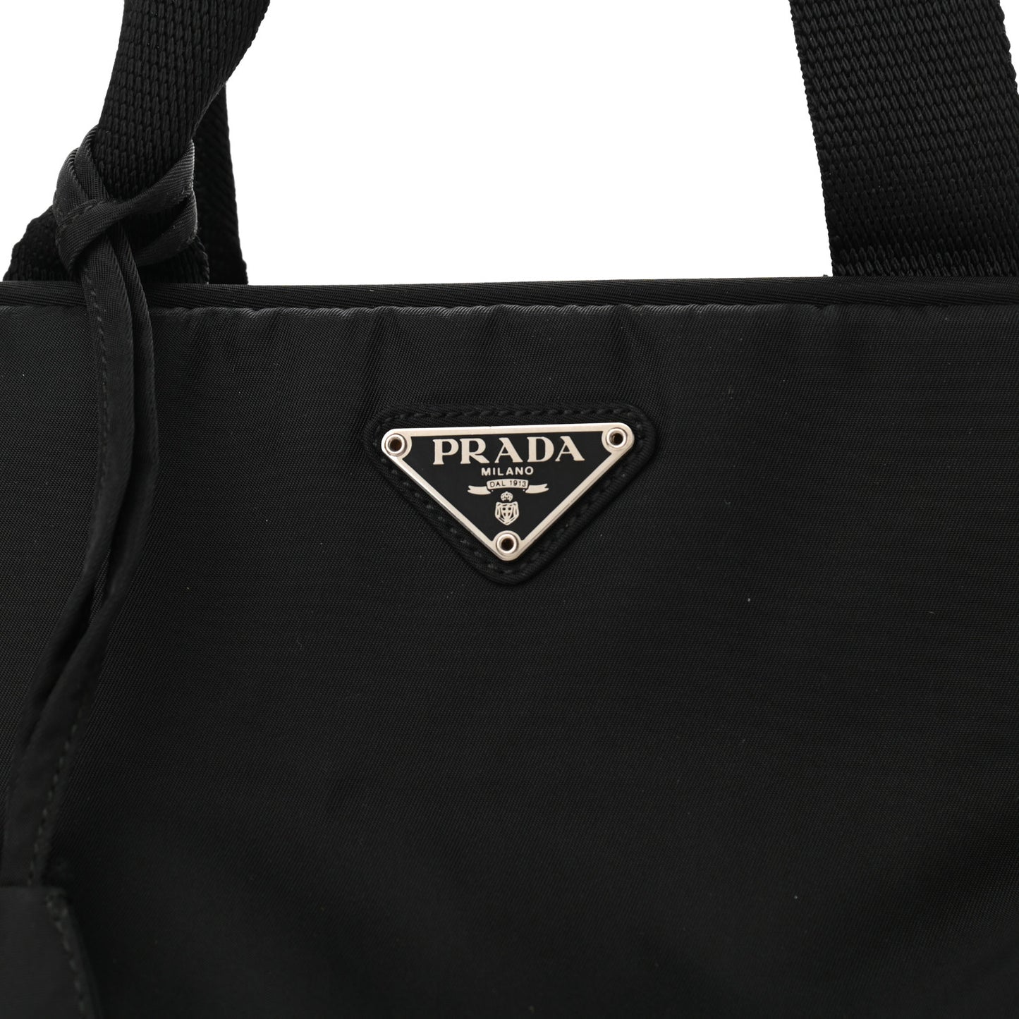 Tessuto Nylon Briefcase Black