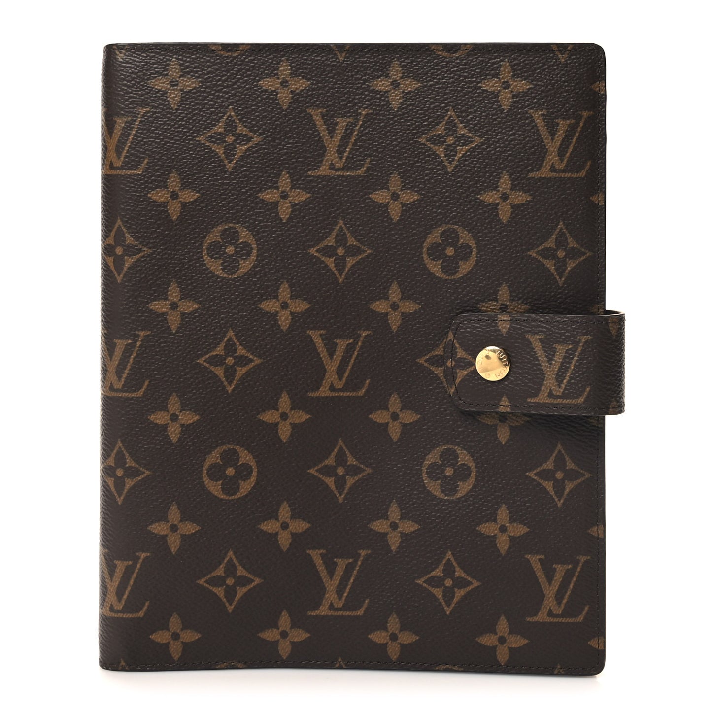 Monogram Large Ring Agenda Cover