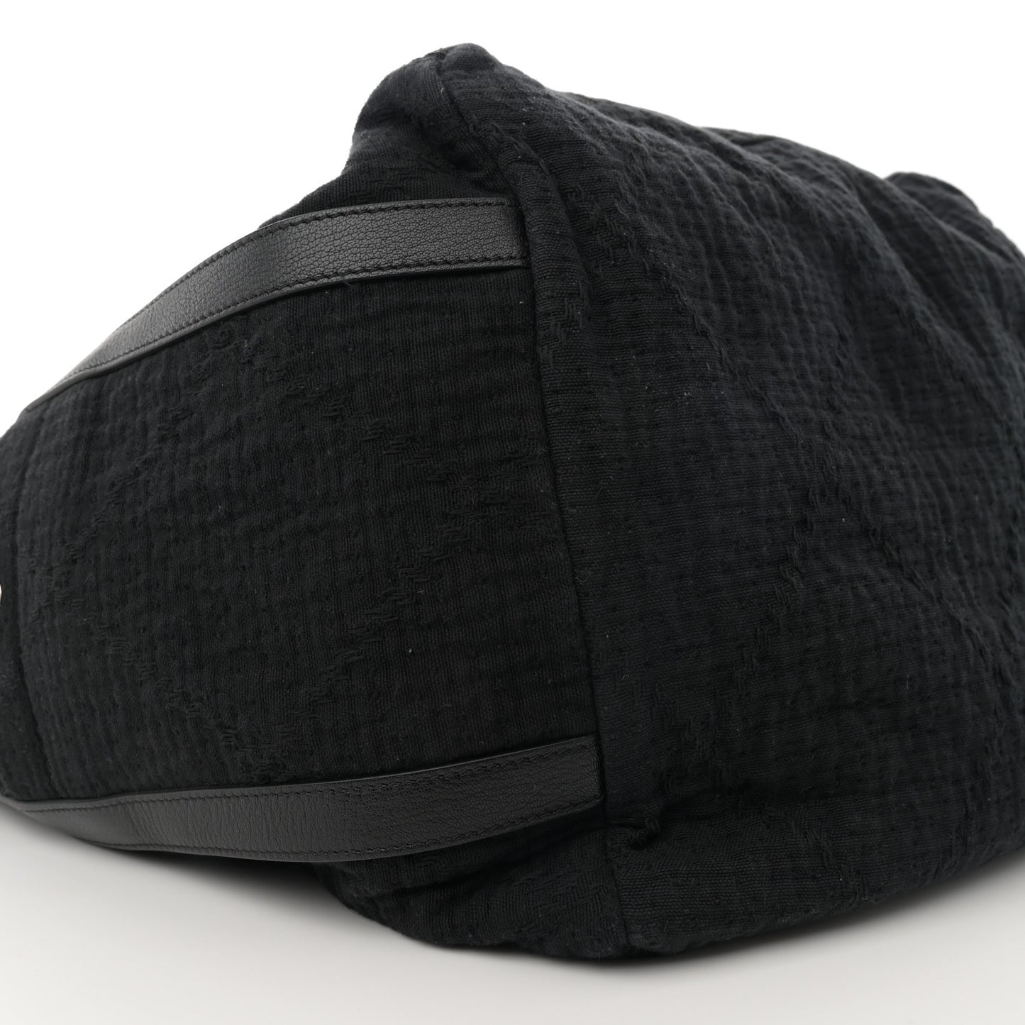 Canvas Small Double Face Tote Black