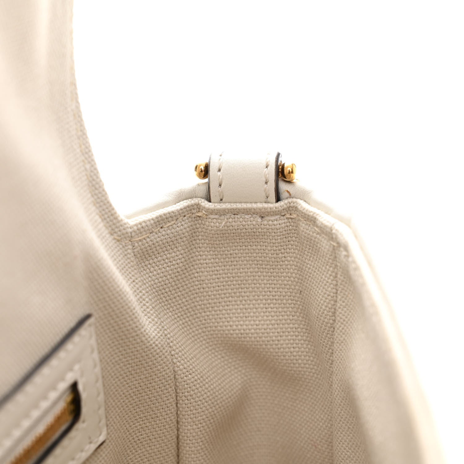 Fendi Canvas Vitello King Extra Strap FF Embroidered Baguette White Ice 10 of 12
