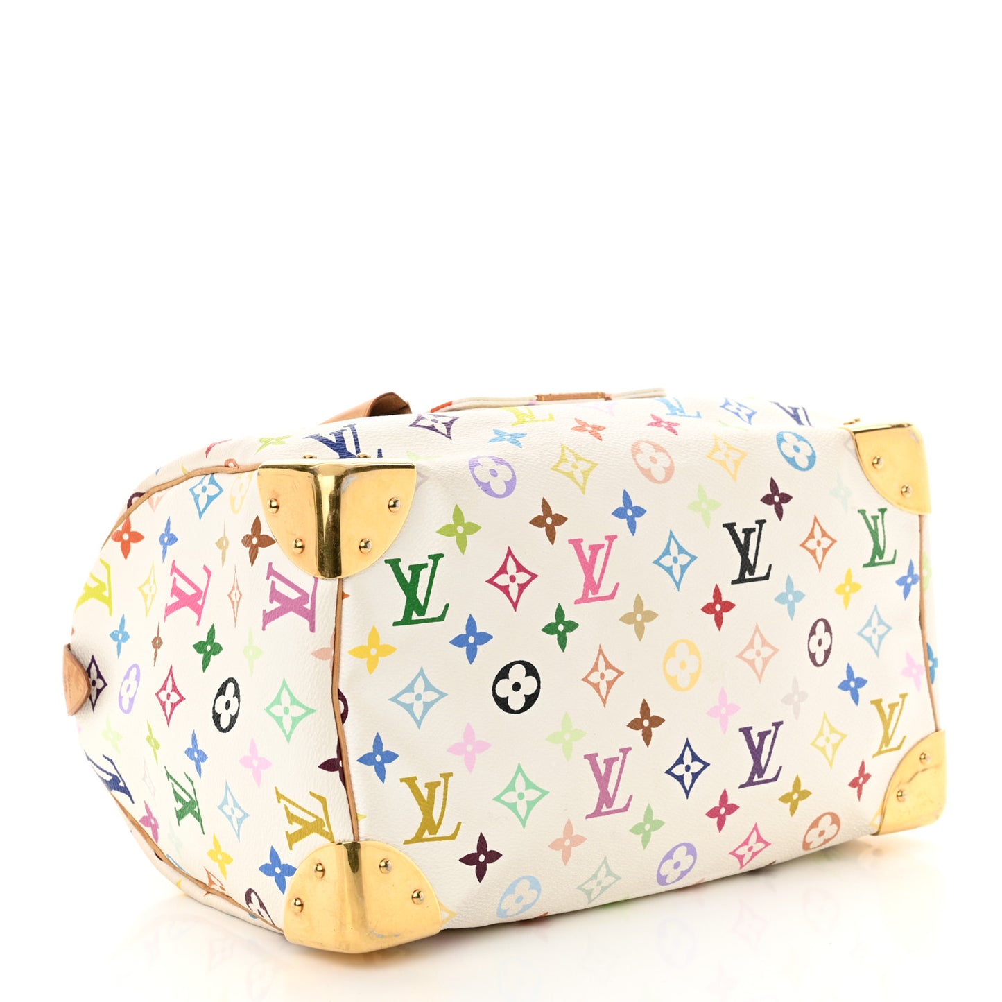 Monogram Multicolor Speedy 30 White